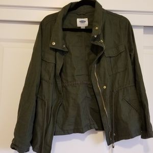 Olive Green Army/Hunter style Jacket